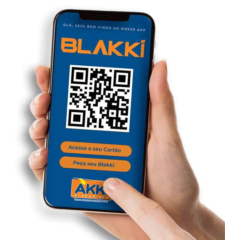 Cartão BLAKKI - Akkí Atacadista